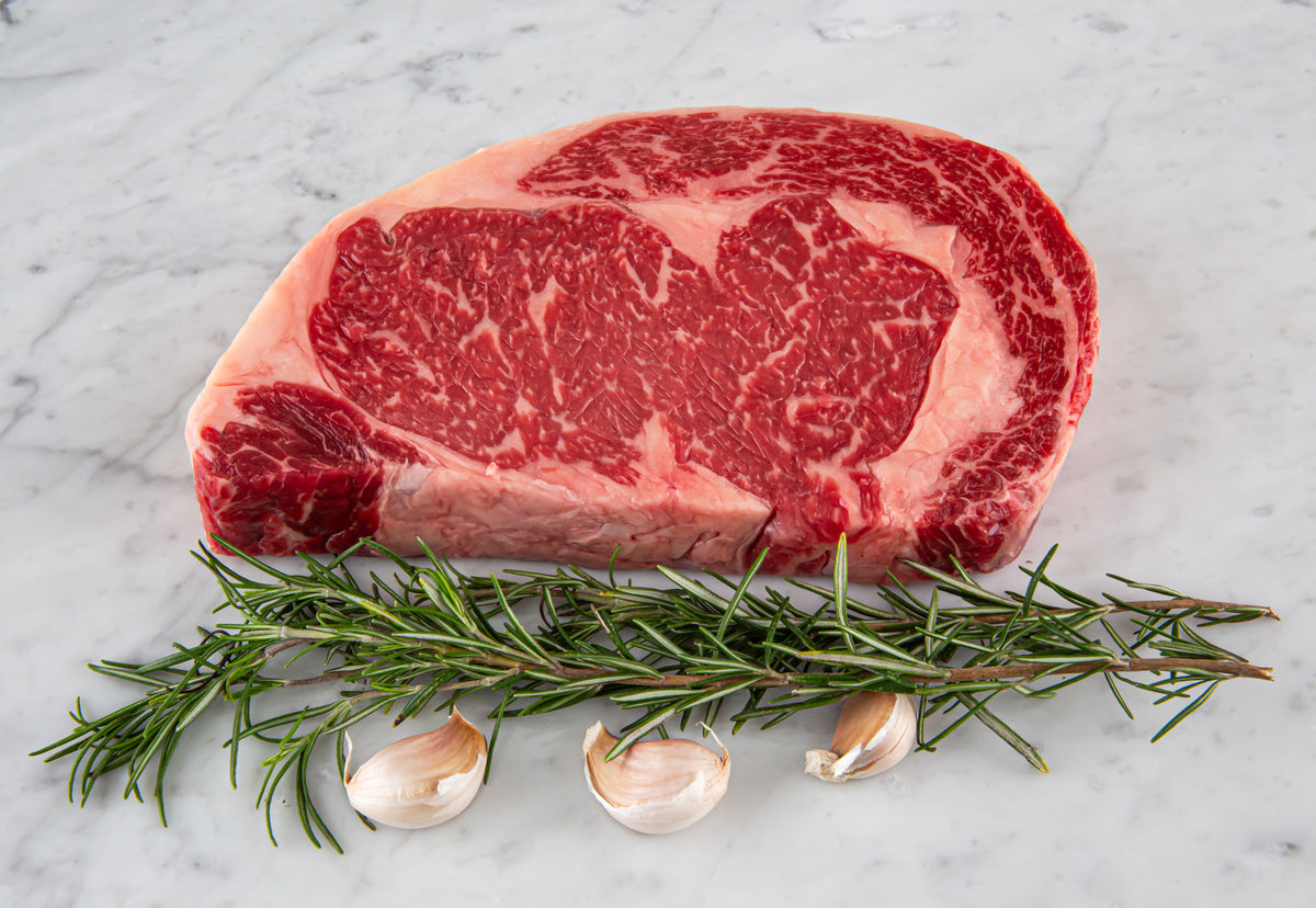 Imperial American Wagyu Market Grade Bone in Ribeye Roast $26/lb (15-24lbs)